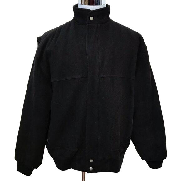 Ardsley Vintage Wool Bomber Jacket Men XL - Picture 1 of 10